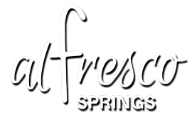 Al Fresco text logo
